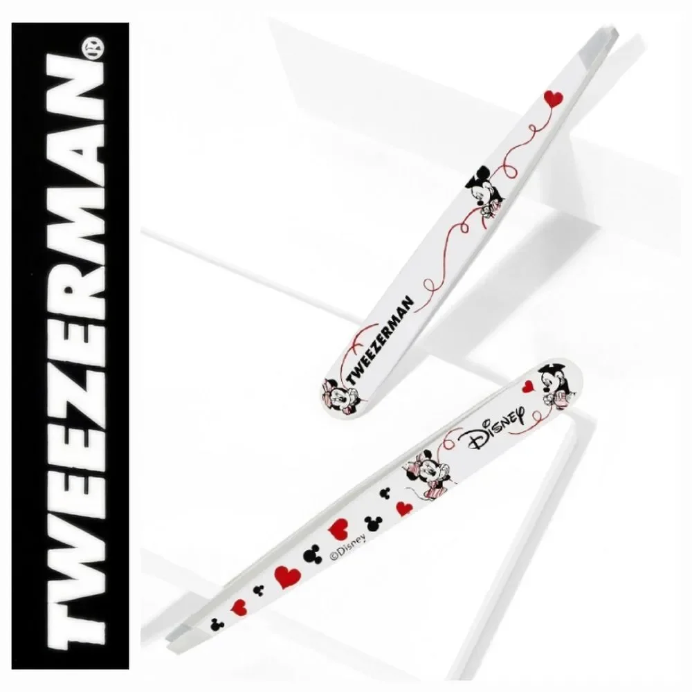 Tweezerman X Disney Mickey & Minnie Mouse‎ Forever In Love Slant Tweezer